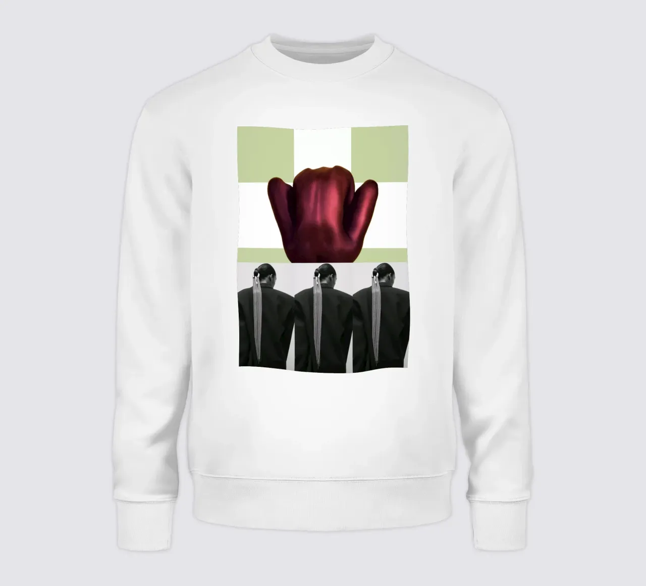 Indietro felpa da dekonstruktiv