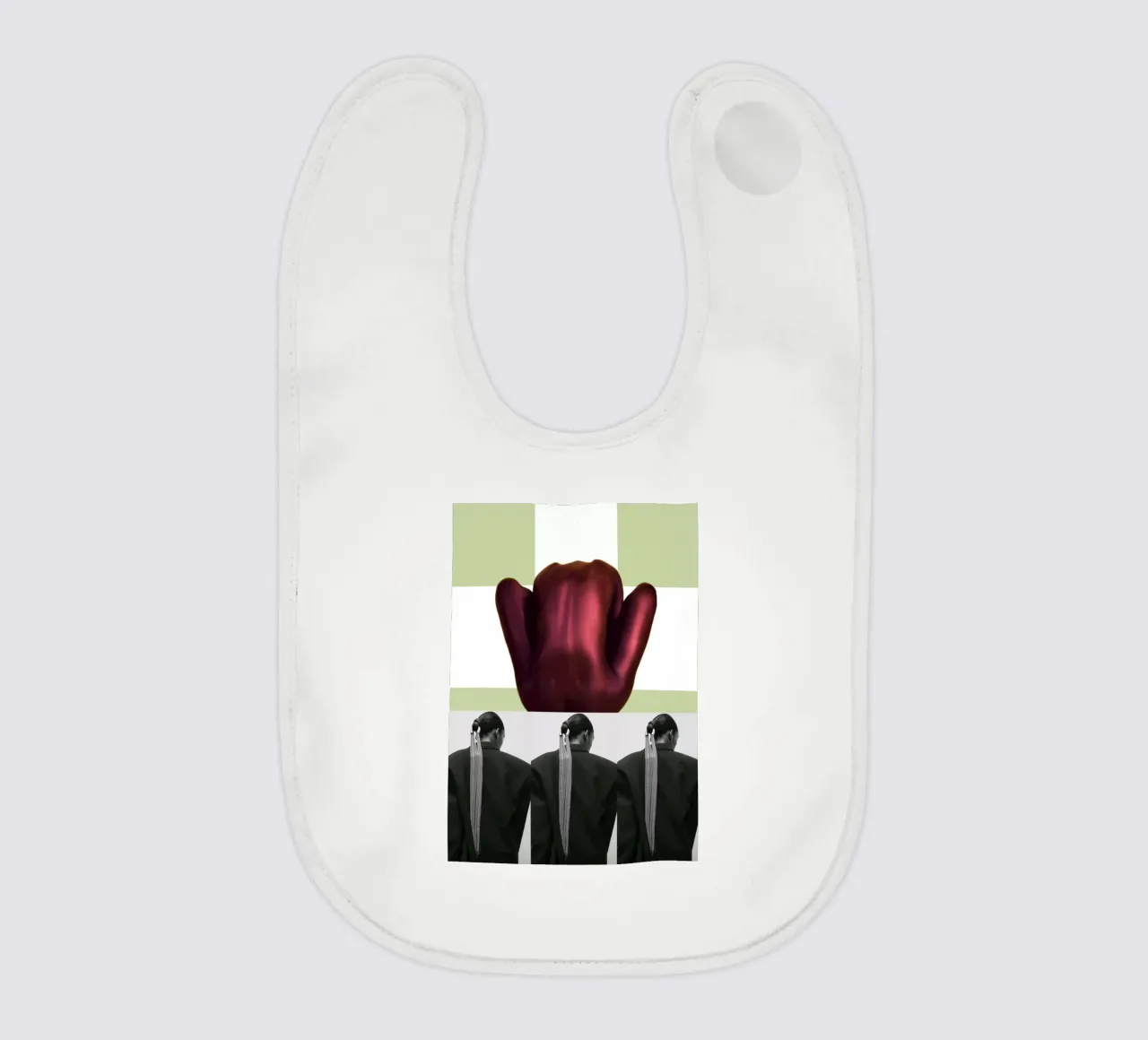 Indietro bavaglino da dekonstruktiv