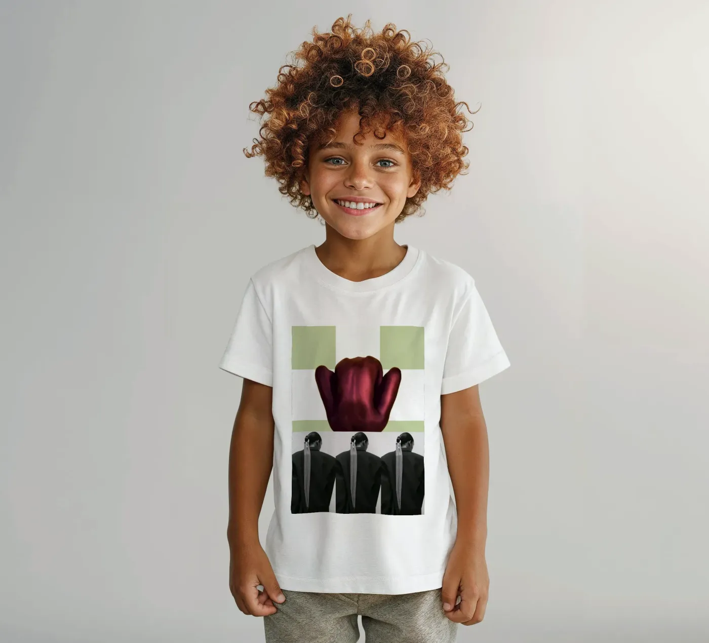 Back kinder t-shirt van dekonstruktiv