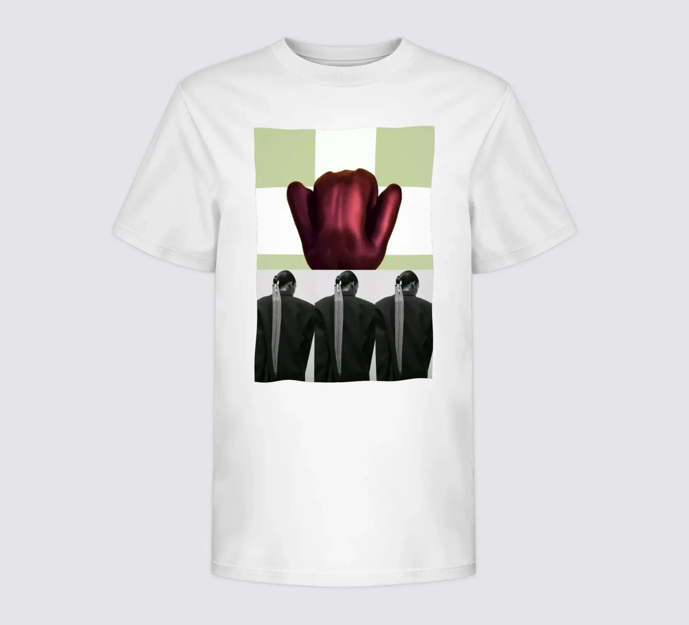 Back kinder t-shirt van dekonstruktiv