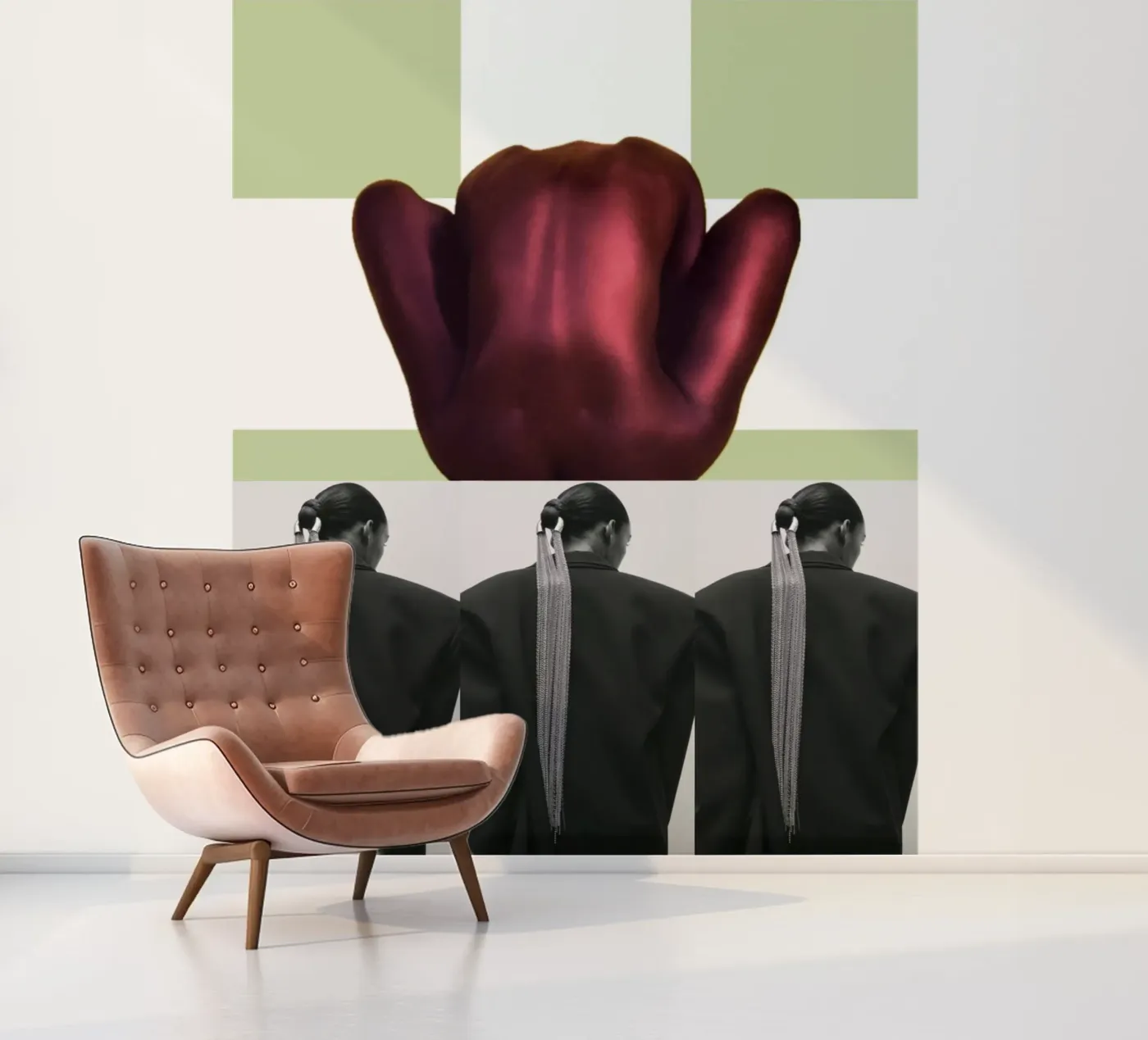 Back Fototapete von dekonstruktiv