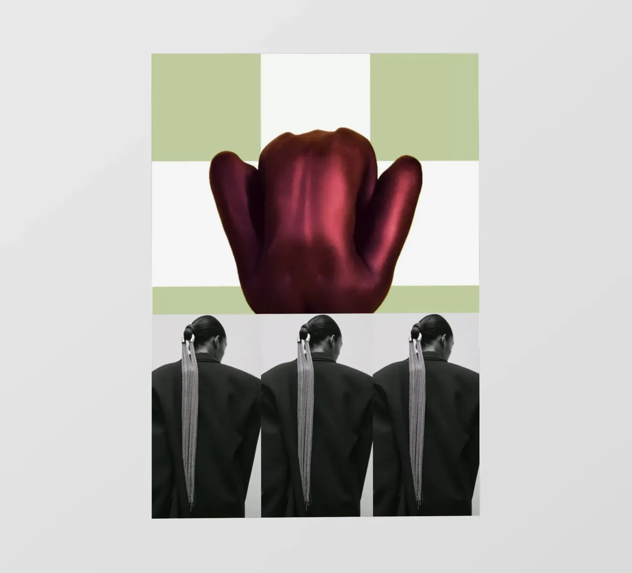 Back fotobehang van dekonstruktiv