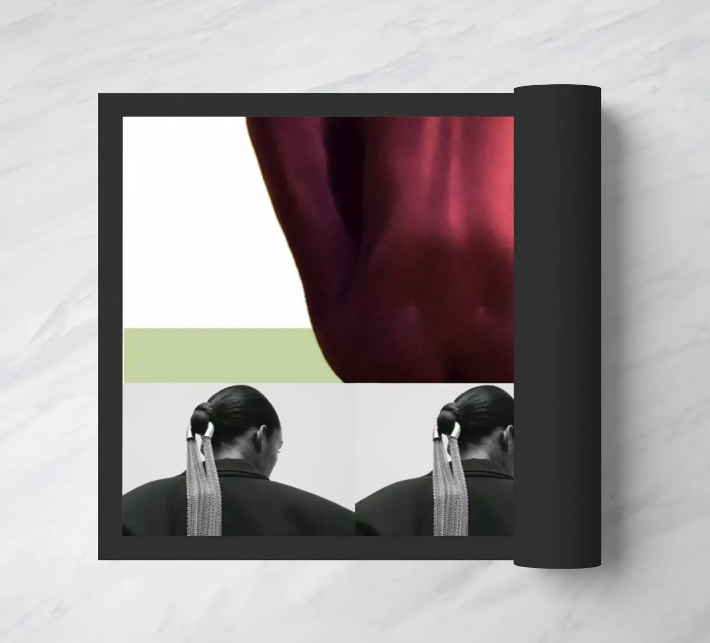 Back deurmat van dekonstruktiv