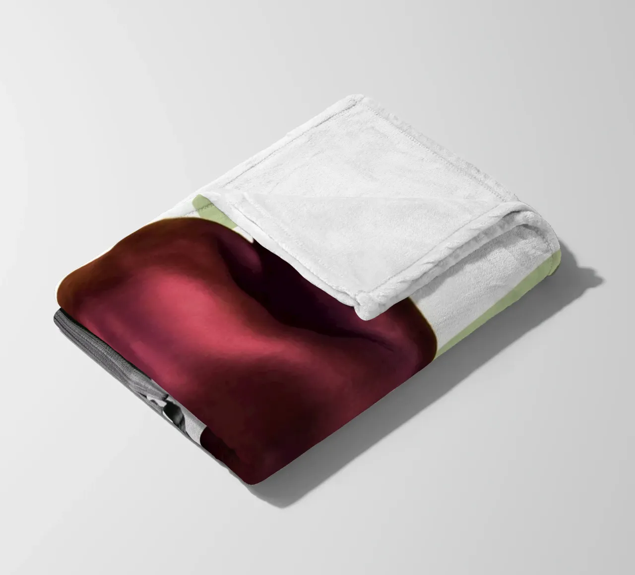 Back fleece blanket by dekonstruktiv