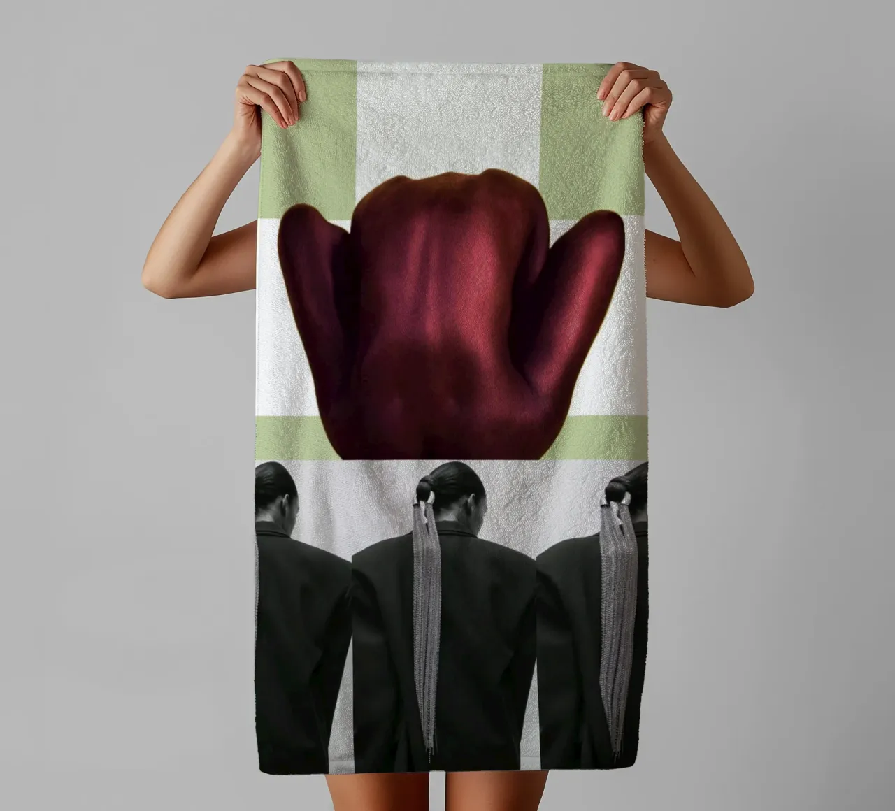 Back towel by dekonstruktiv