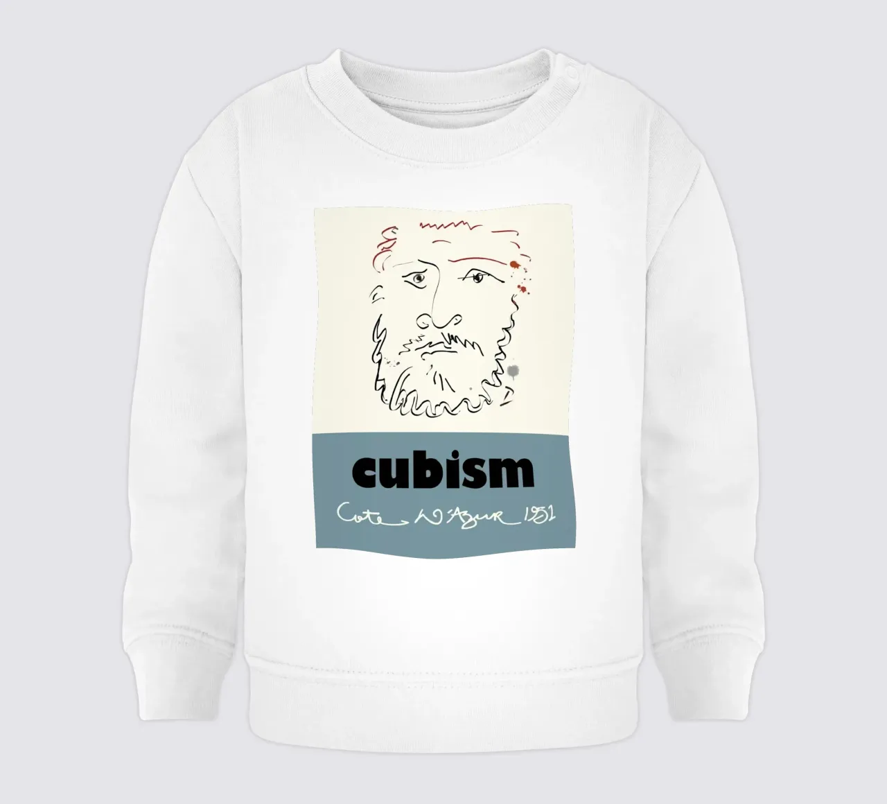 Il Cubismo Picasso felpa neonato da KOOL STORE