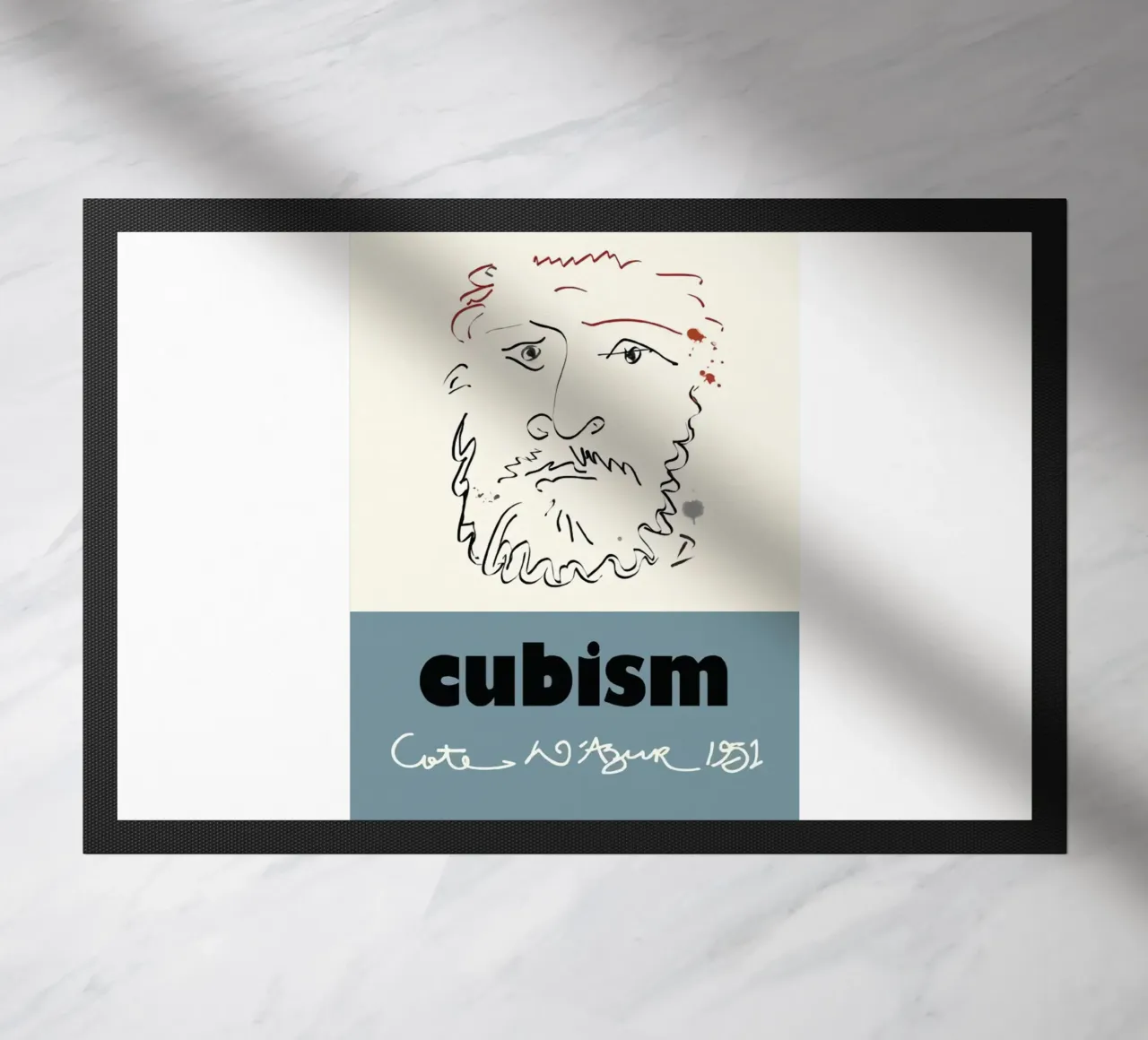 Il Cubismo Picasso zerbino da KOOL STORE