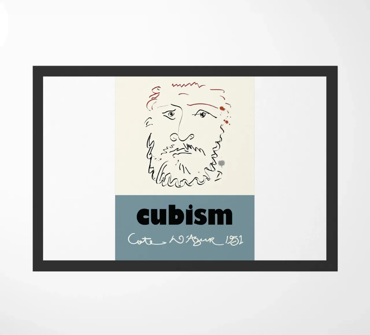 Il Cubismo Picasso zerbino da KOOL STORE