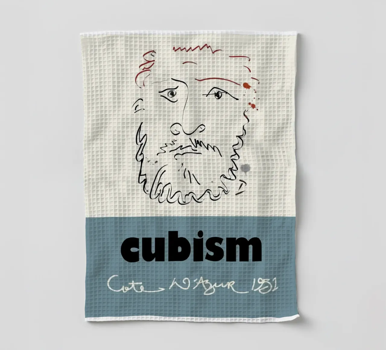 Il Cubismo Picasso canovaccio da cucina da KOOL STORE