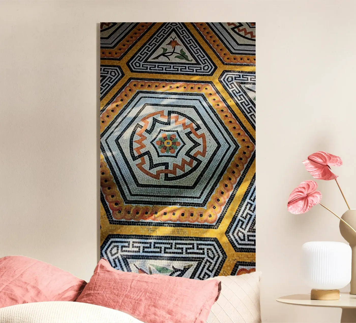 Mosaïque plexiglas de Lise Ruault