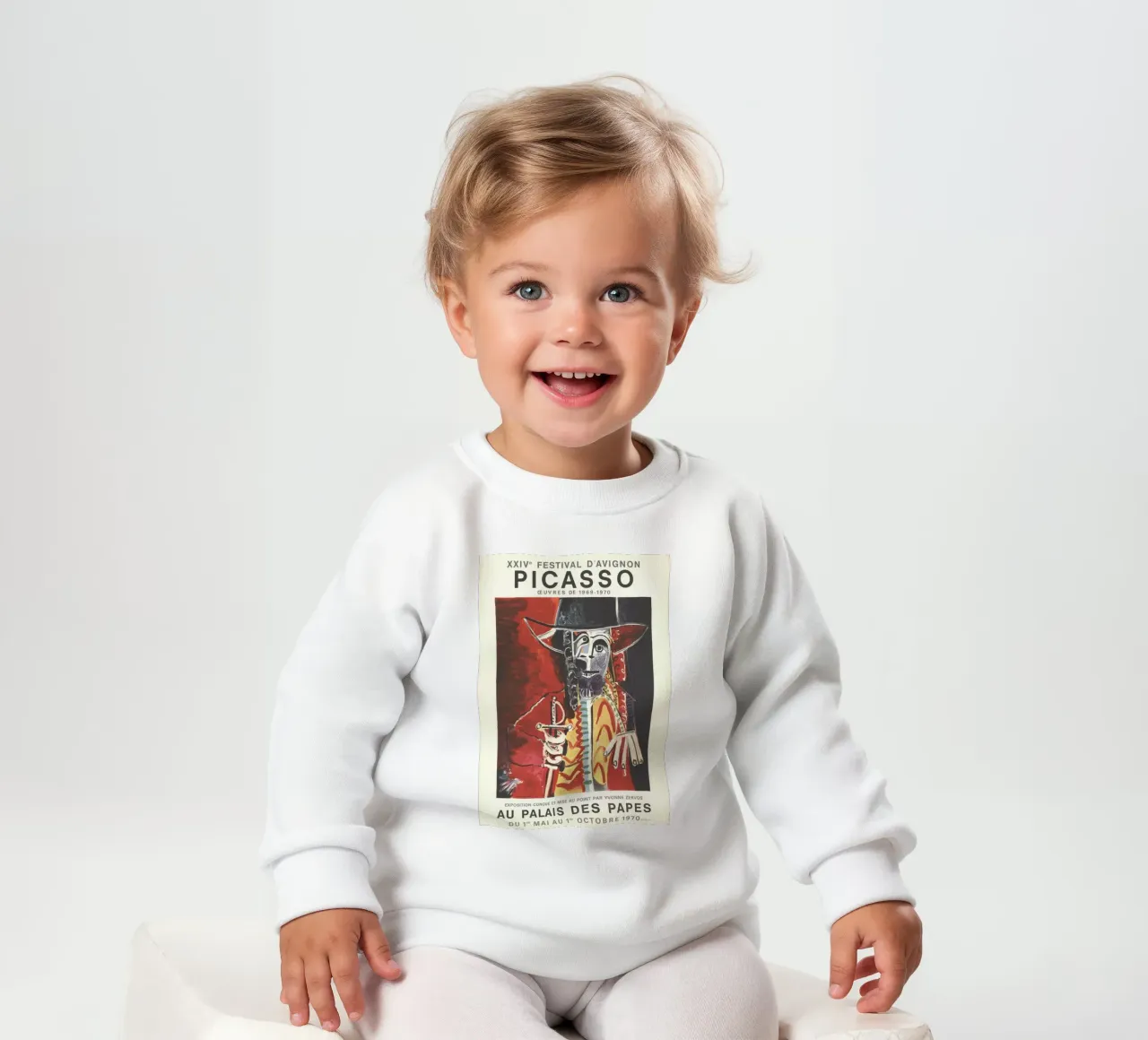 Cranio di Picasso Arte felpa neonato da KOOL STORE