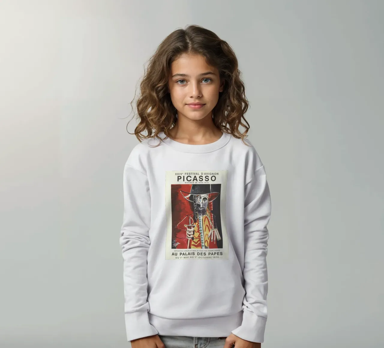 Cranio di Picasso Arte felpa bambino da KOOL STORE