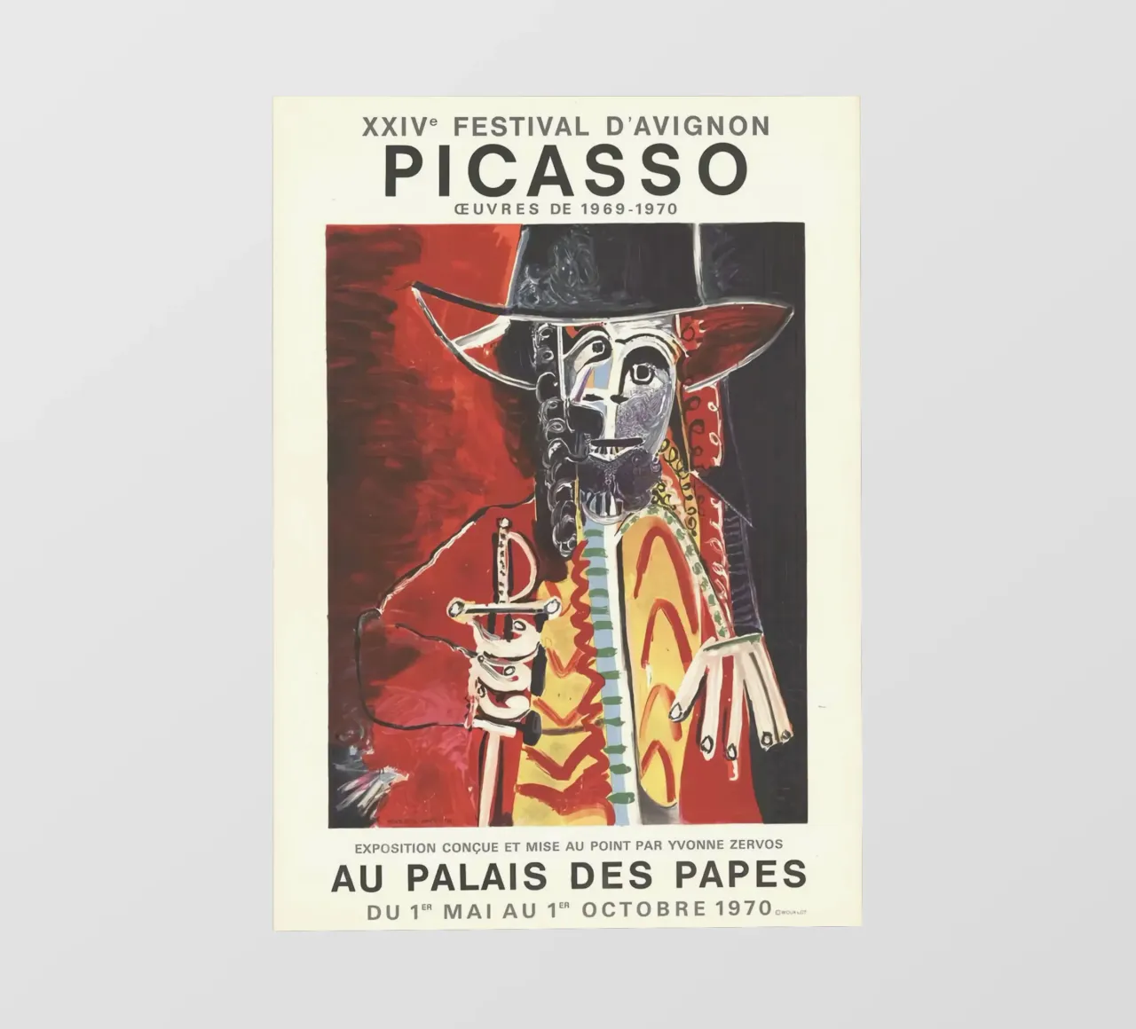 Cranio di Picasso Arte telo in pvc da KOOL STORE