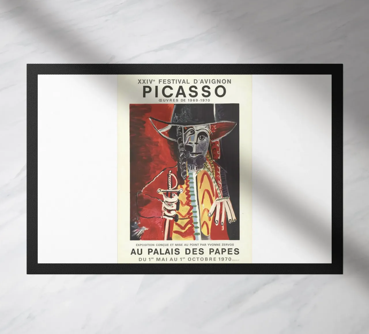 Cranio di Picasso Arte zerbino da KOOL STORE