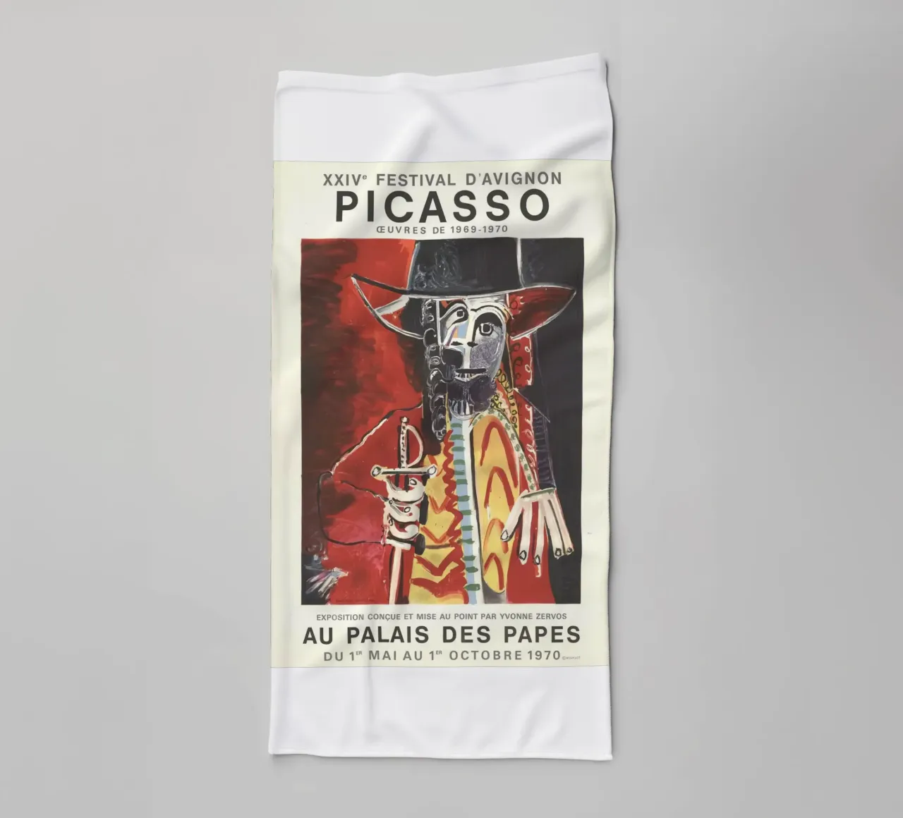 Cranio di Picasso Arte asciugamano da bagno da KOOL STORE