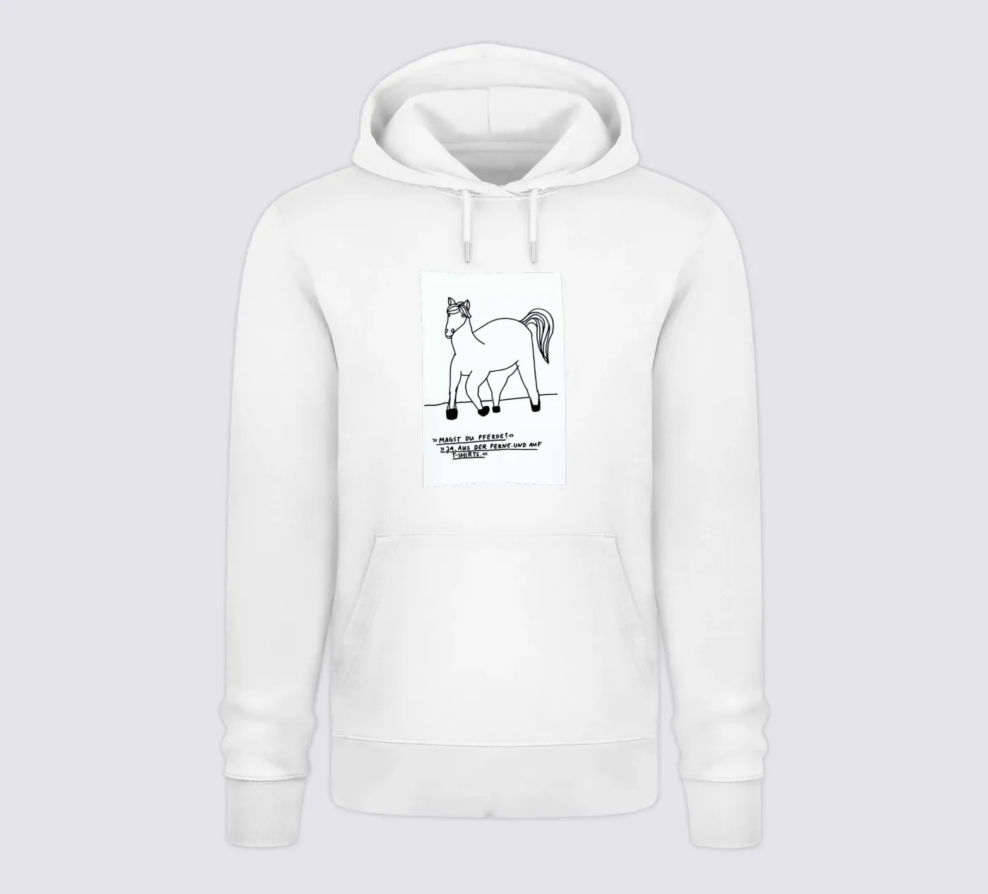 Pferde hoodie by Herzette