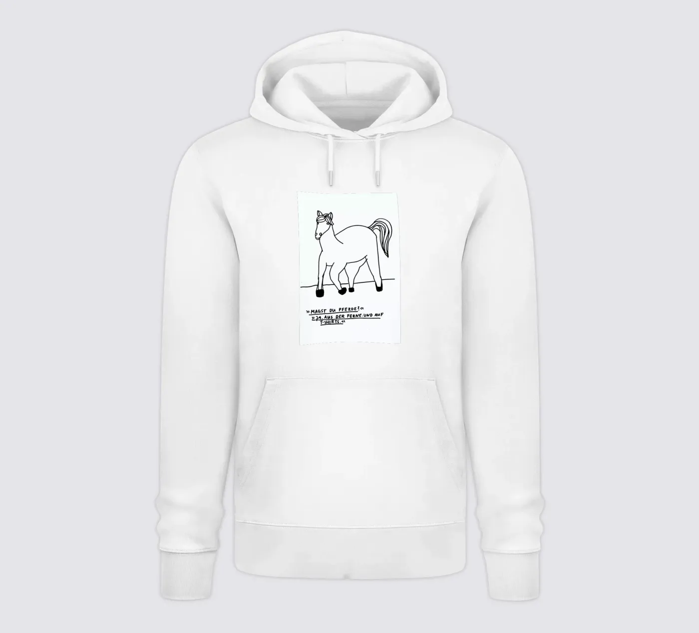 Pferde hoodie by Herzette