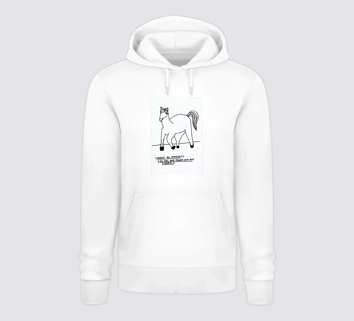 Pferde hoodie by Herzette