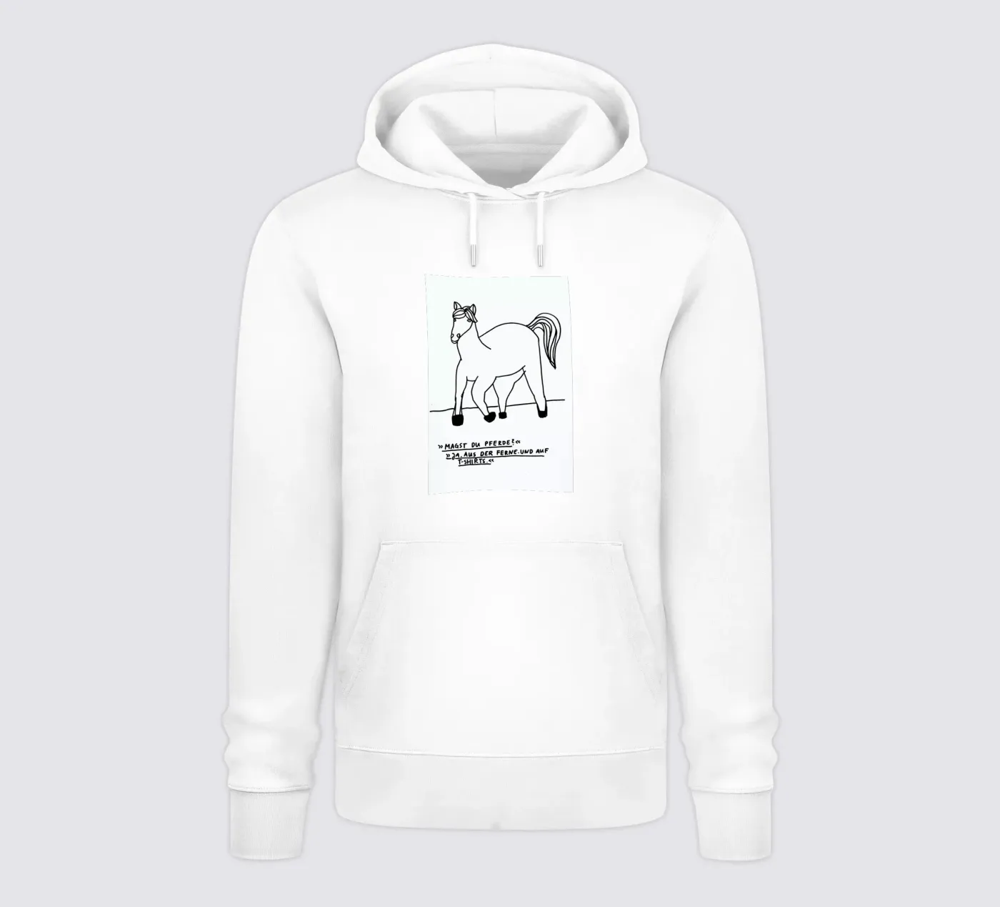 Pferde hoodie by Herzette