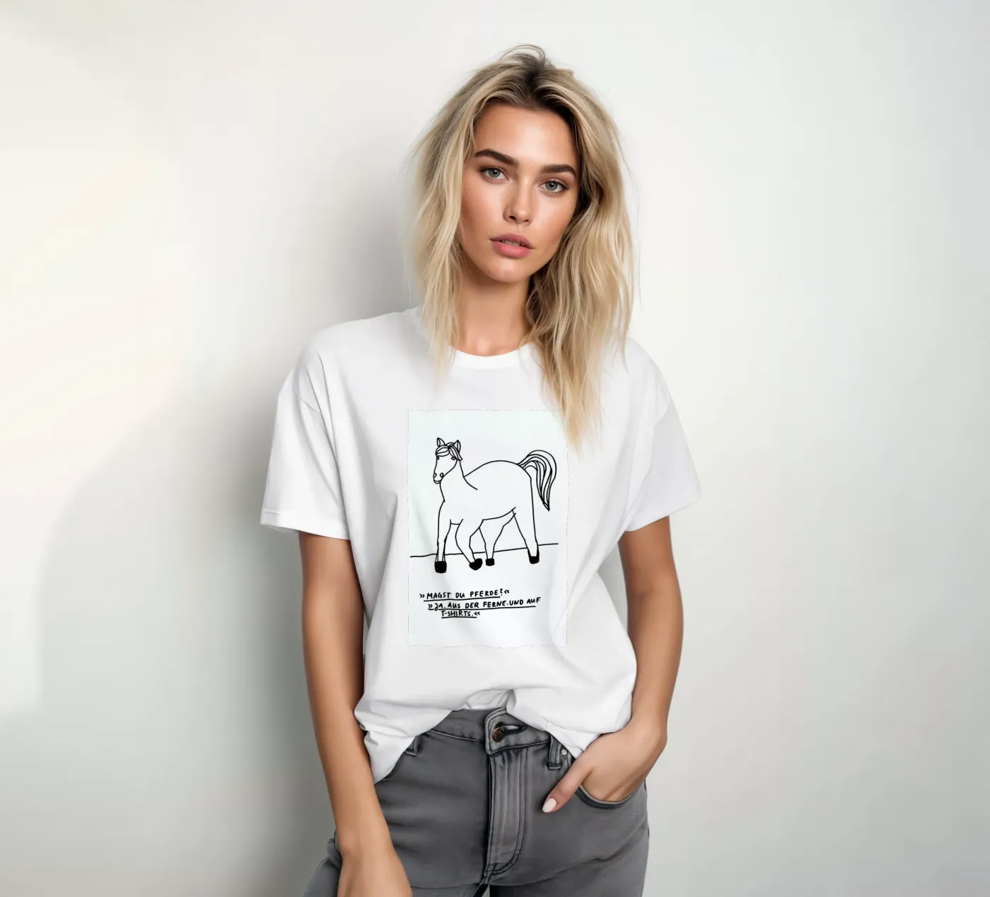Pferde t-shirt da Herzette