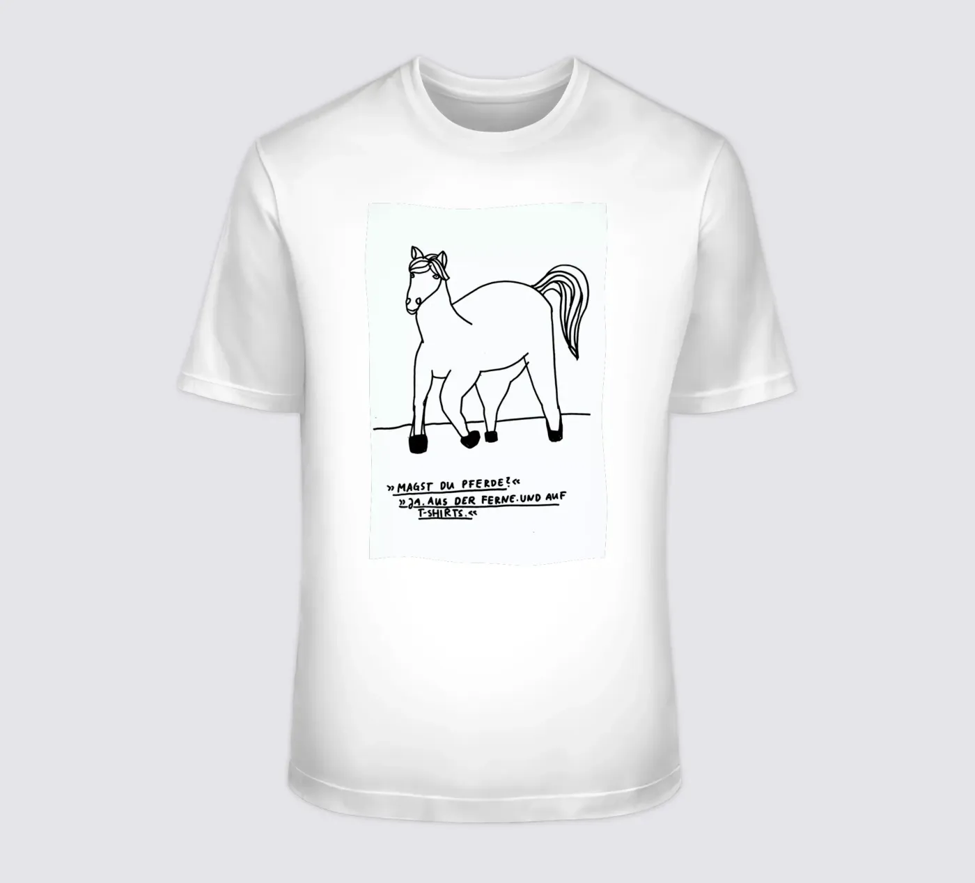 Pferde t-shirt da Herzette