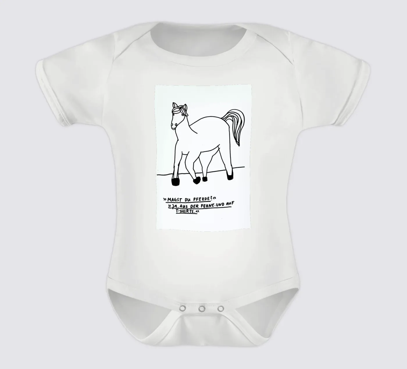 Pferde body bébé de Herzette