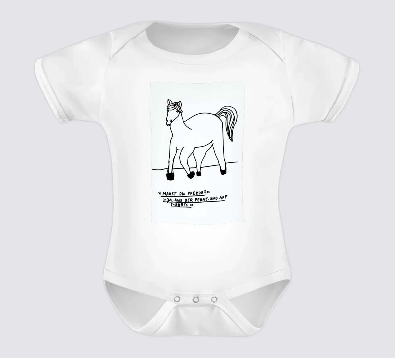 Pferde body bébé de Herzette