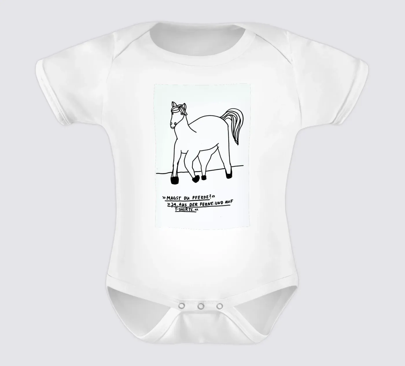 Pferde body bébé de Herzette