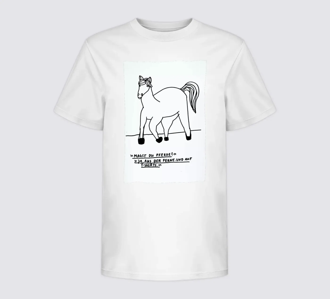 Pferde kinder t-shirt van Herzette
