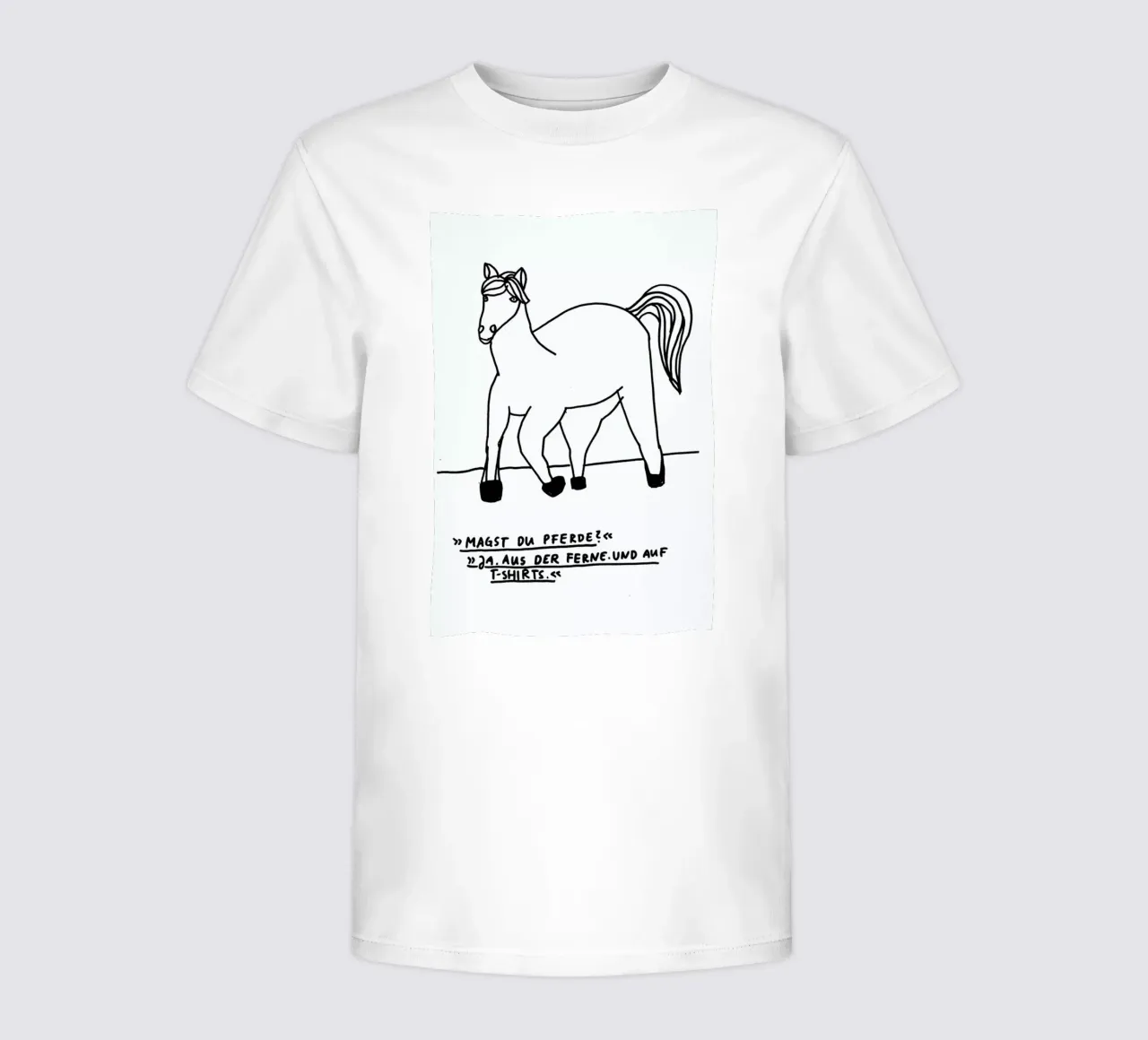 Pferde t-shirt bambini da Herzette
