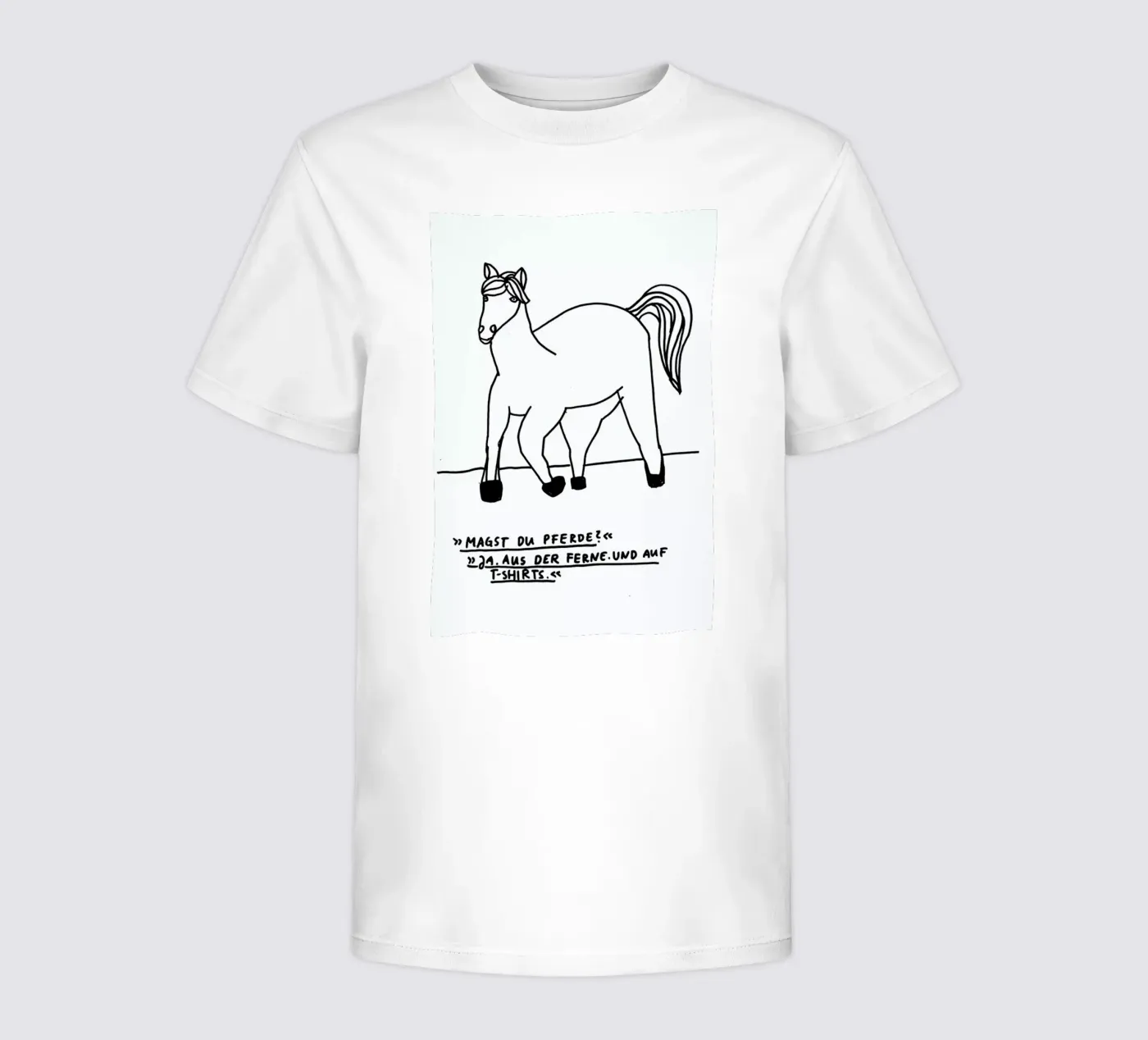 Pferde kinder t-shirt van Herzette