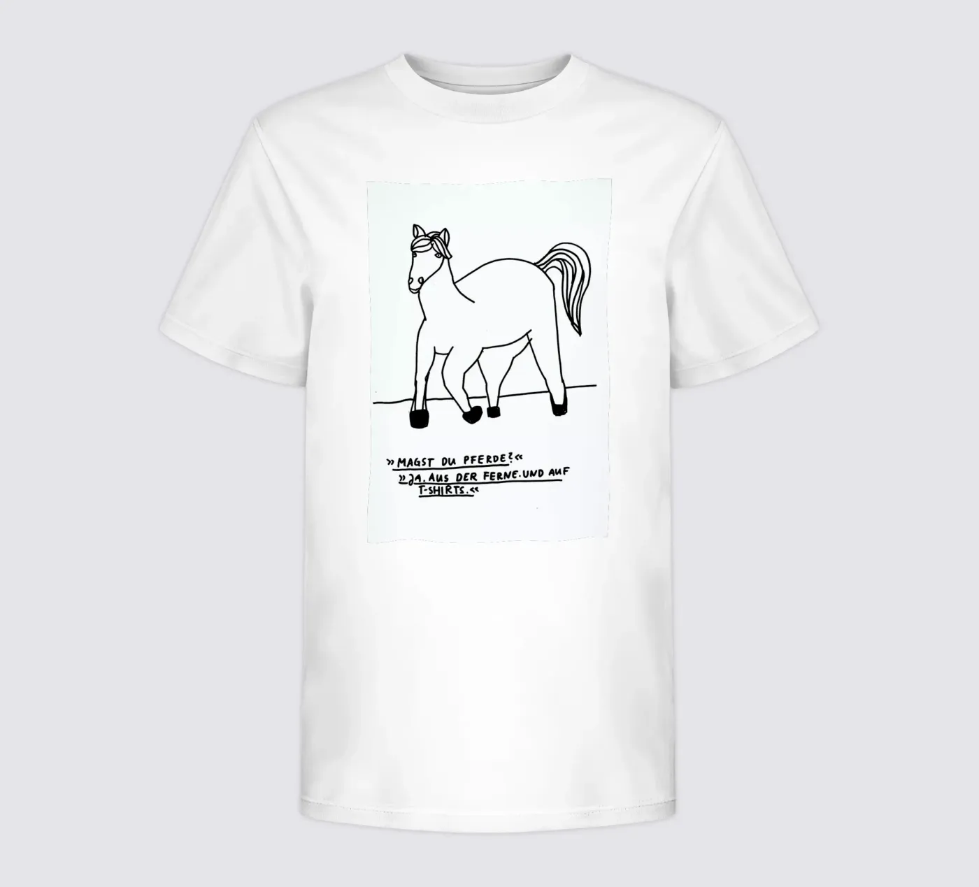 Pferde kinder t-shirt van Herzette