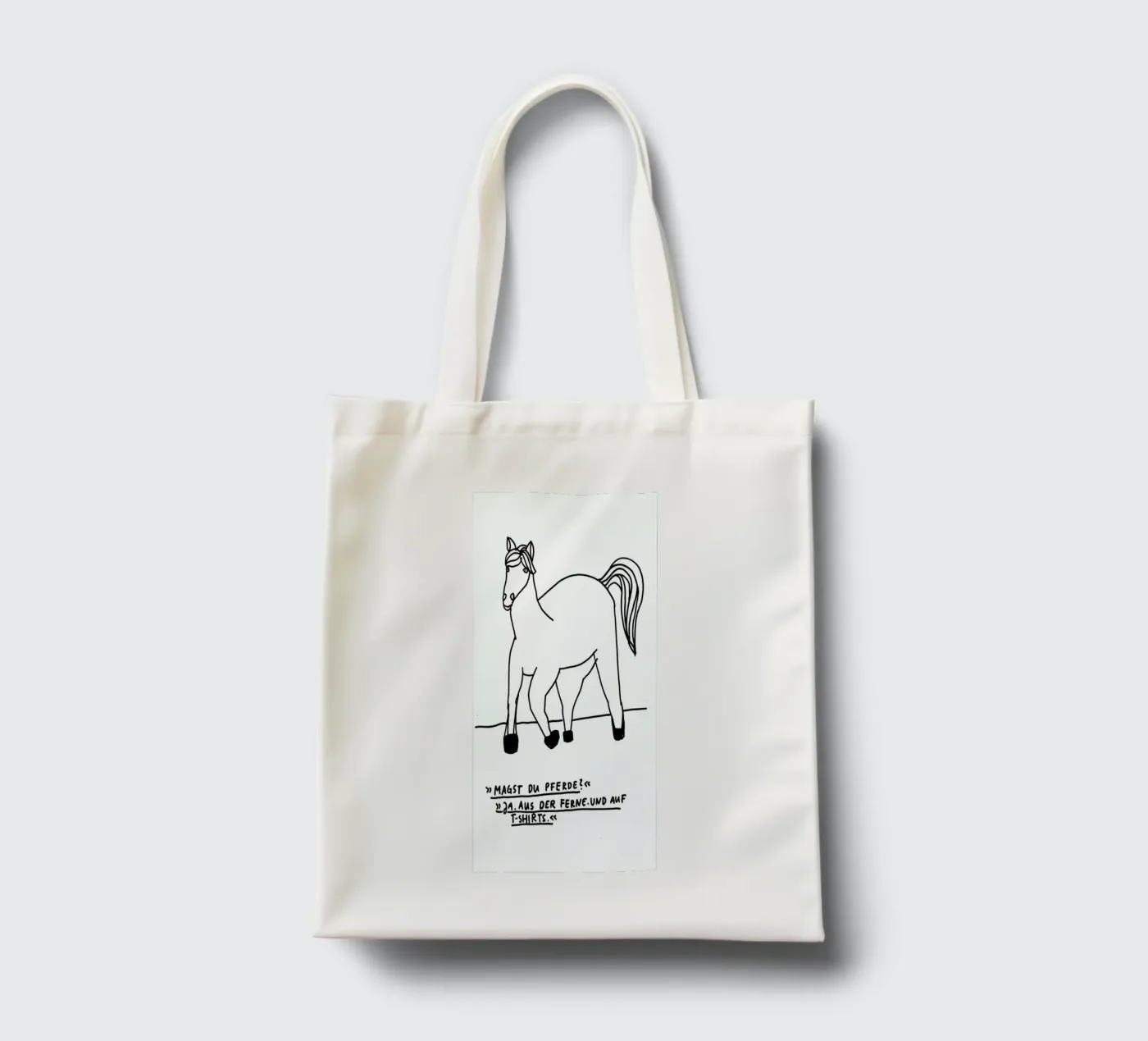 Pferde tote bag by Herzette