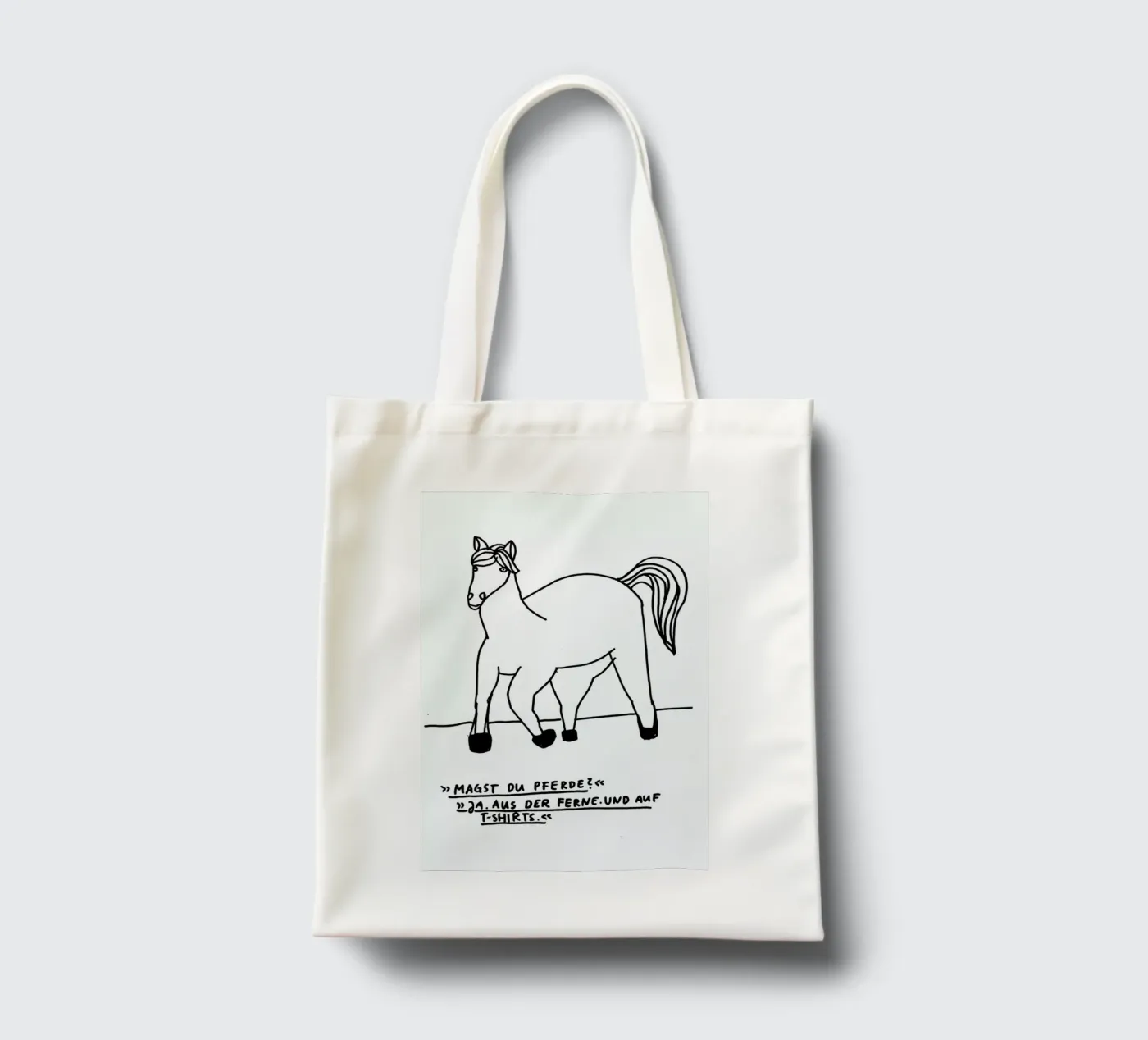 Pferde tote bag by Herzette