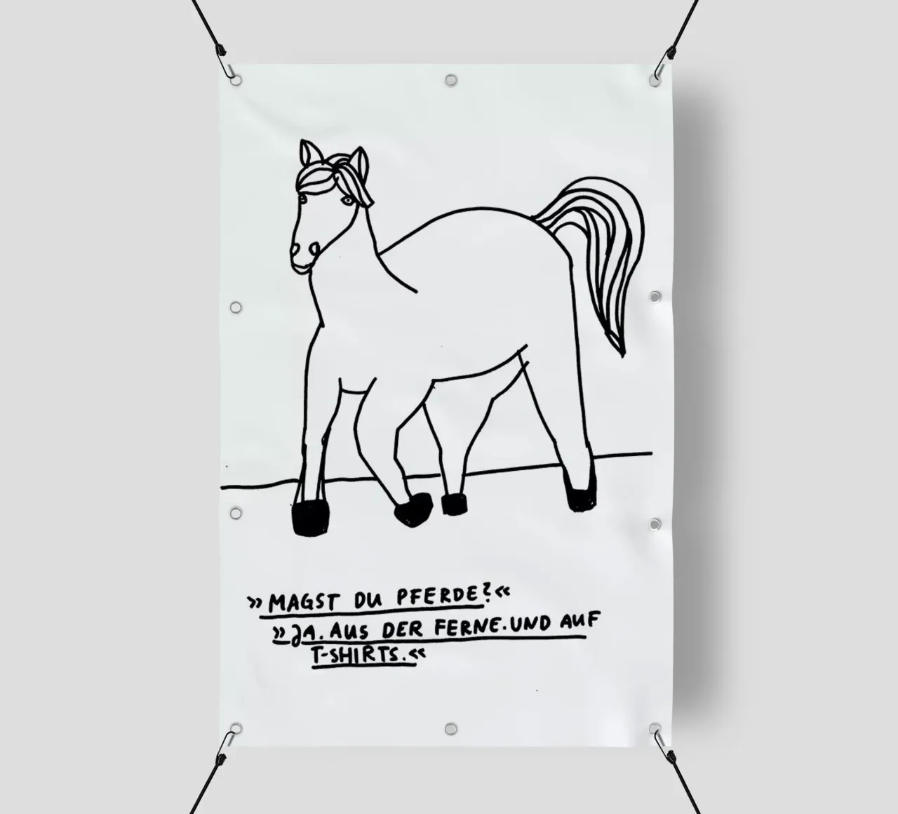 Pferde telo in pvc da Herzette