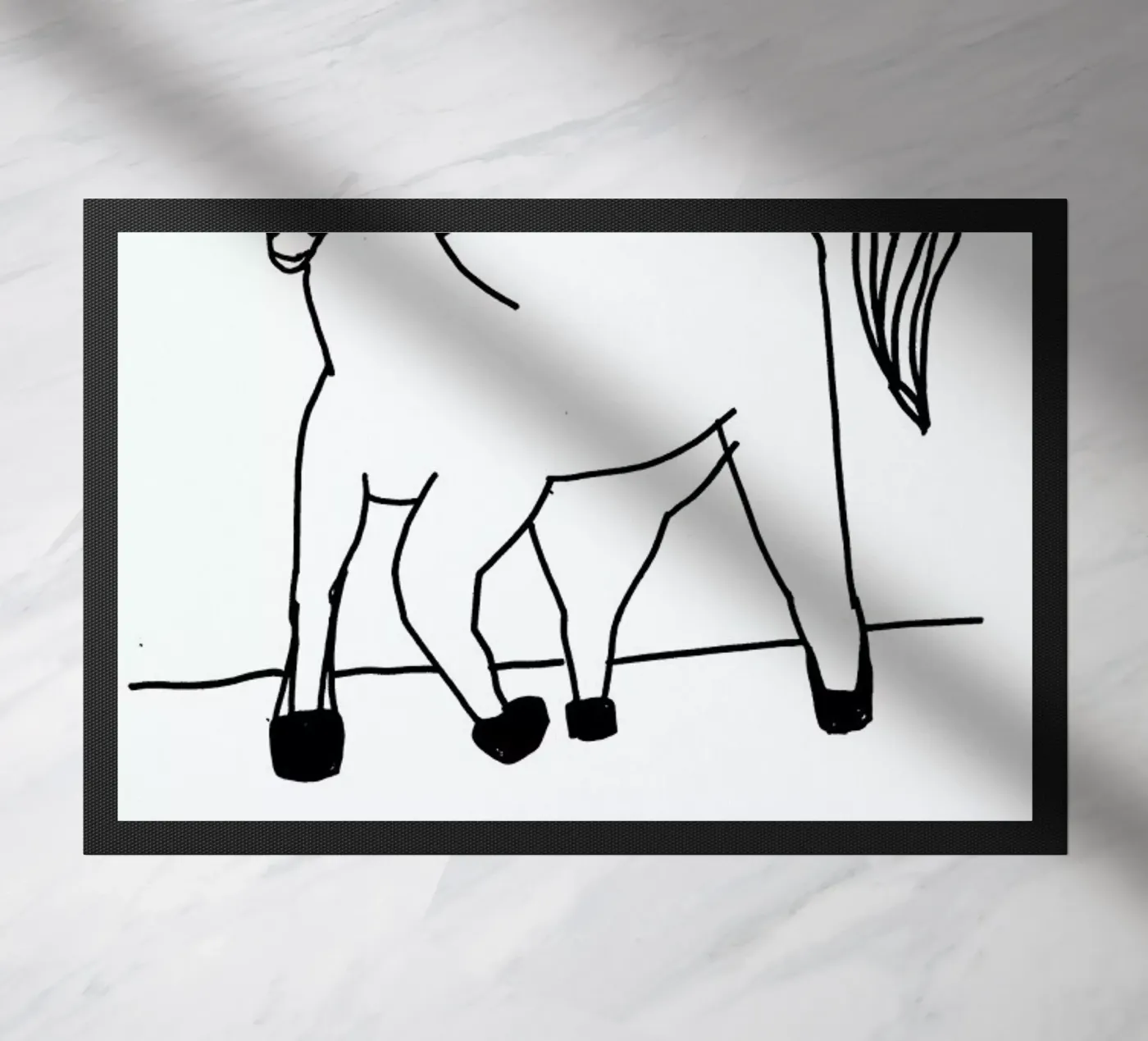 Pferde deurmat van Herzette