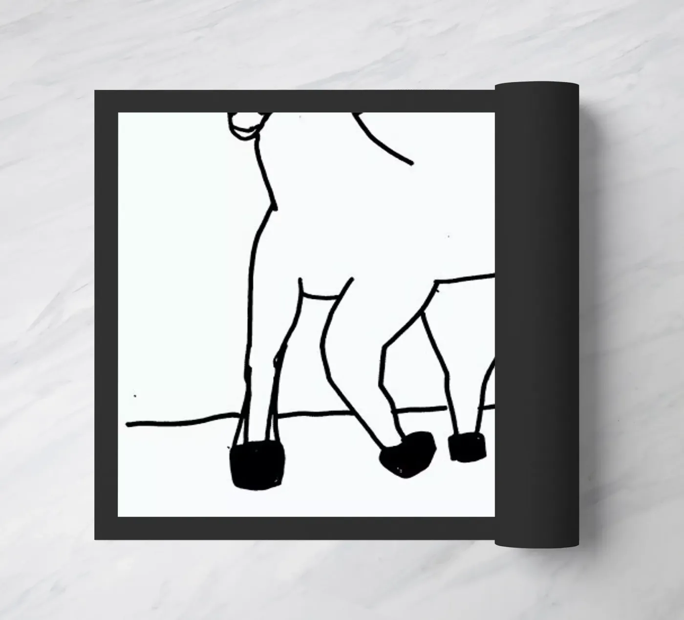 Pferde deurmat van Herzette