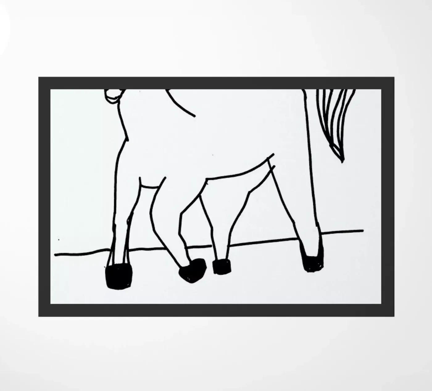 Pferde deurmat van Herzette