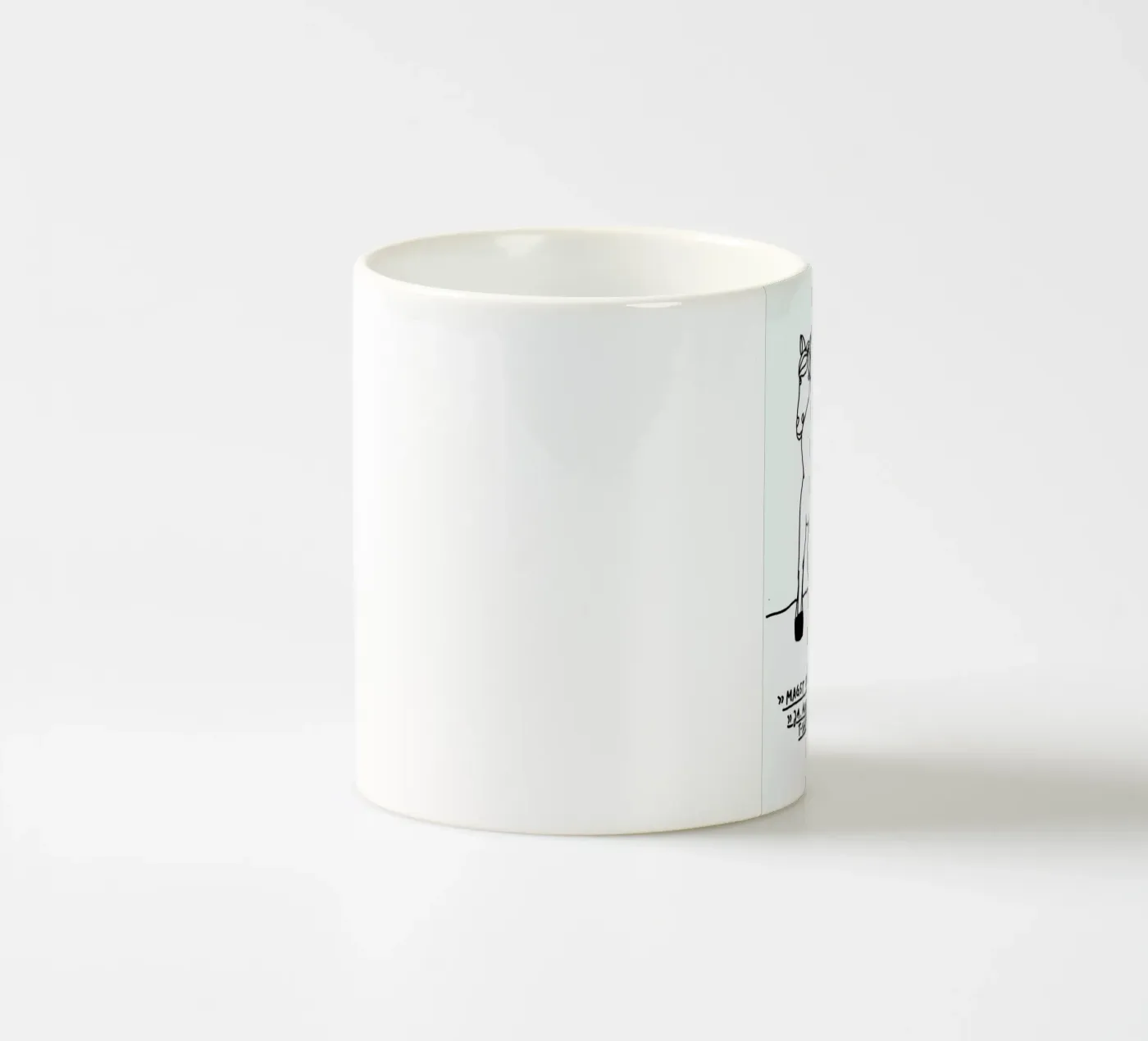 Pferde ceramic mug by Herzette