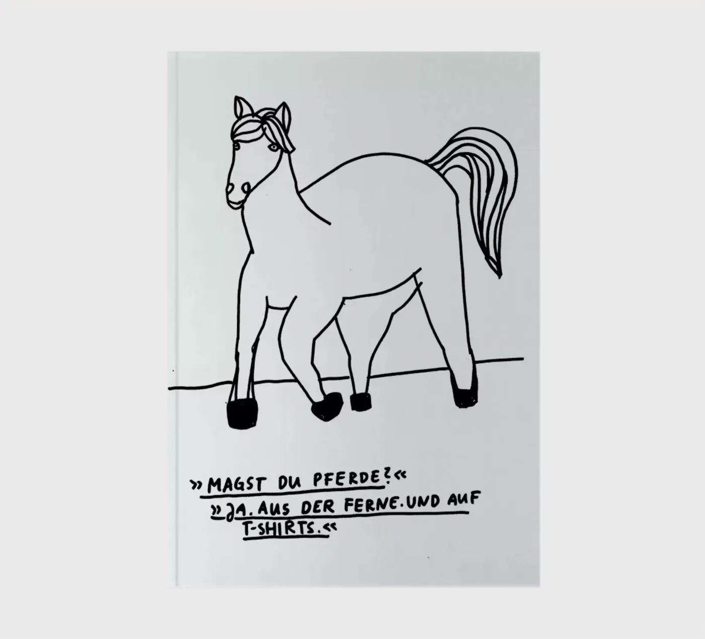 Pferde notebook by Herzette