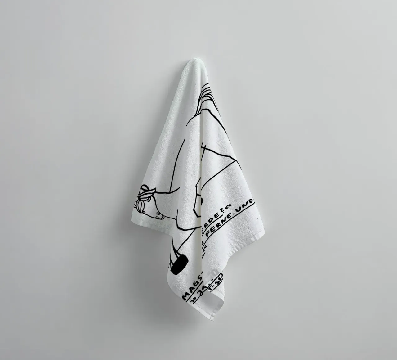 Pferde towel by Herzette