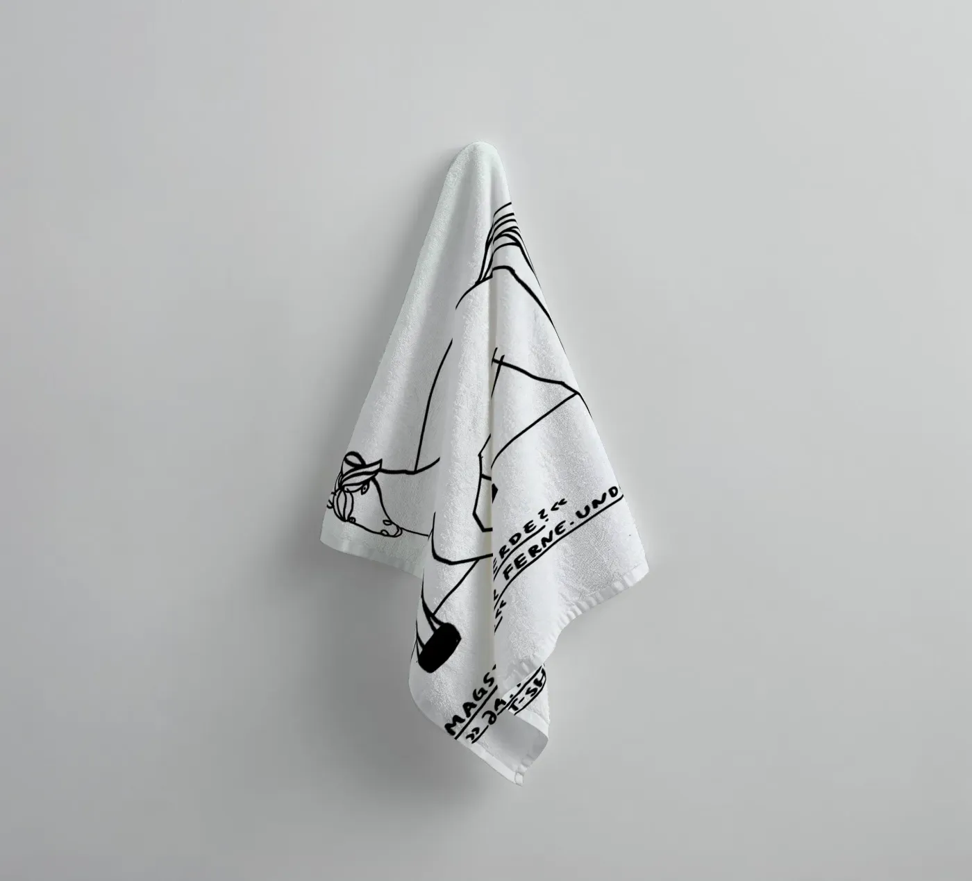 Pferde towel by Herzette