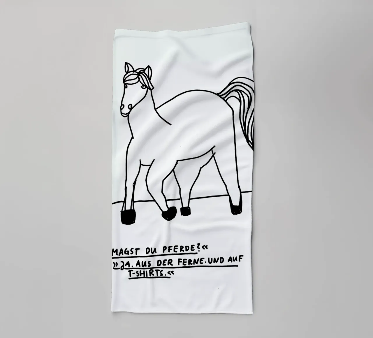 Pferde towel by Herzette