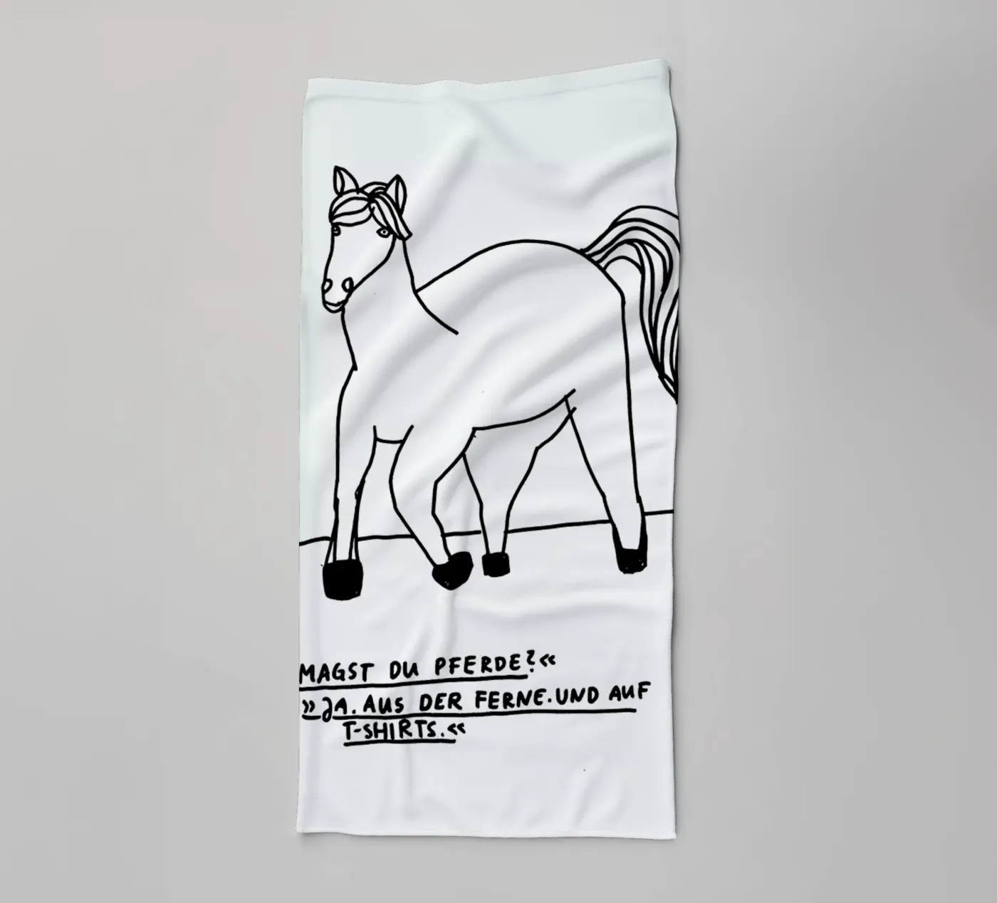 Pferde towel by Herzette