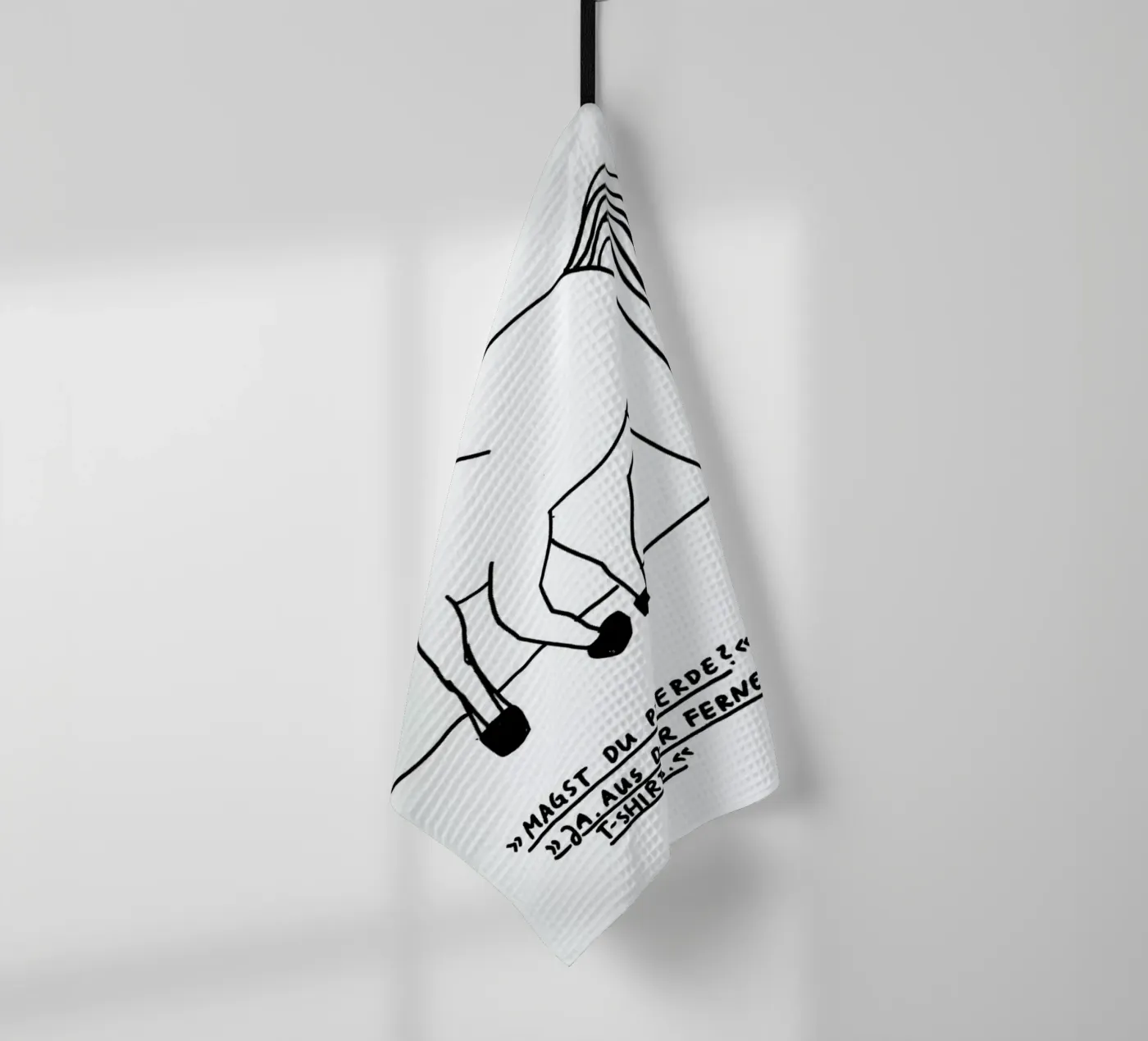 Pferde Geschirrtuch von Herzette