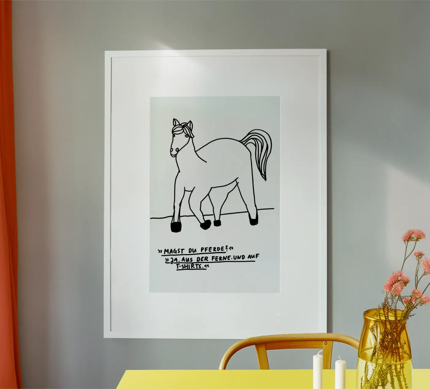 Pferde poster de Herzette