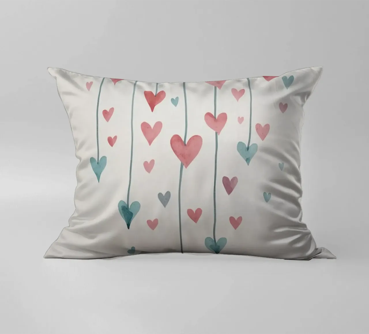Pioggia d'amore cuscino da DesignDoodle