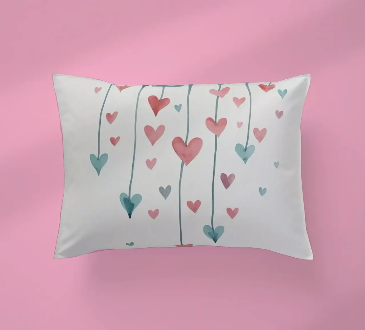 Pioggia d'amore cuscino da DesignDoodle