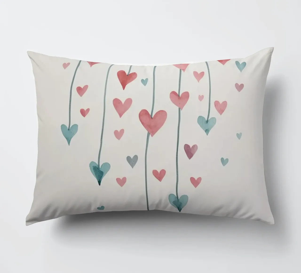 Pioggia d'amore cuscino da DesignDoodle