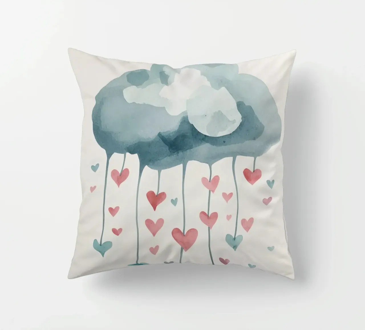 Pioggia d'amore cuscino da DesignDoodle